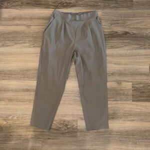 Lululemon Essential High Rise Trouser Carbon Dust Womens 10